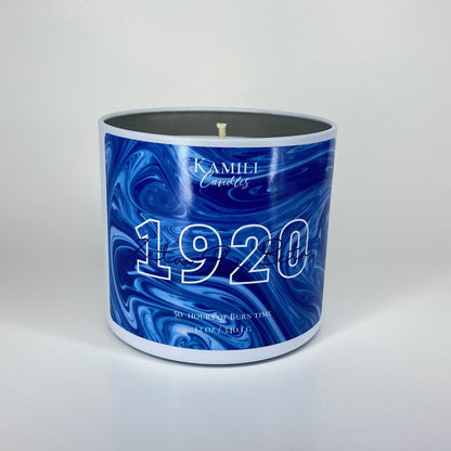 Graceful Doves Candle (Zeta Phi Beta Sorority, Inc.)
